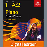 Marjorie Helyer 'Dragonflies (Grade 1, list A2, from the ABRSM Piano Syllabus 2023 & 2024)'