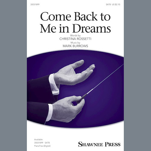 Easily Download Mark Burrows Printable PDF piano music notes, guitar tabs for SATB Choir. Transpose or transcribe this score in no time - Learn how to play song progression.