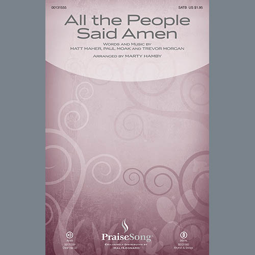 Easily Download Marty Hamby Printable PDF piano music notes, guitar tabs for SATB Choir. Transpose or transcribe this score in no time - Learn how to play song progression.