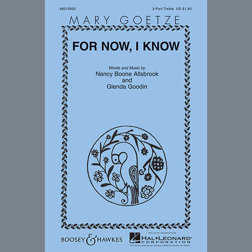 Easily Download Mary Goetze Printable PDF piano music notes, guitar tabs for 3-Part Treble Choir. Transpose or transcribe this score in no time - Learn how to play song progression.
