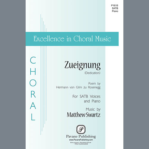 Easily Download Matthew Swartz Printable PDF piano music notes, guitar tabs for SATB Choir. Transpose or transcribe this score in no time - Learn how to play song progression.