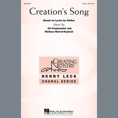 Easily Download Melissa Malvar-Keylock Printable PDF piano music notes, guitar tabs for 3-Part Treble Choir. Transpose or transcribe this score in no time - Learn how to play song progression.