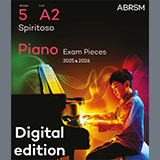 Muzio Clementi 'Spiritoso (Grade 5, list A2, from the ABRSM Piano Syllabus 2025 & 2026)'