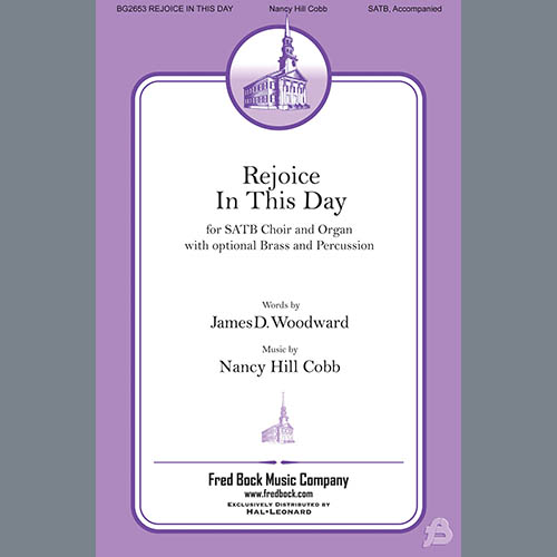 Easily Download Nancy Hill Cobb Printable PDF piano music notes, guitar tabs for SATB Choir. Transpose or transcribe this score in no time - Learn how to play song progression.