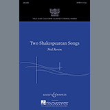 Ned Rorem 'Two Shakespearean Songs'