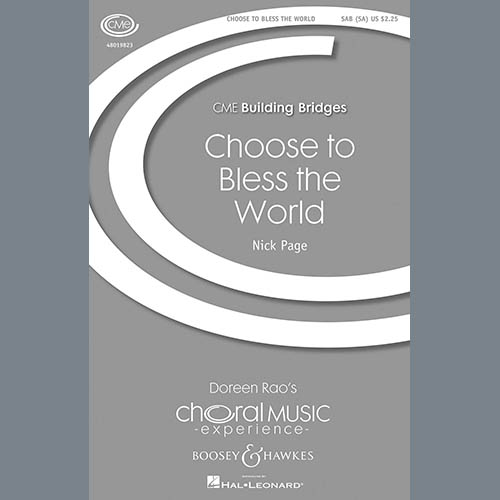 Easily Download Nick Page Printable PDF piano music notes, guitar tabs for SAB Choir. Transpose or transcribe this score in no time - Learn how to play song progression.