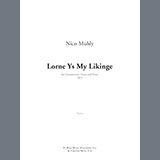 Nico Muhly 'Lorne Ys My Likinge'