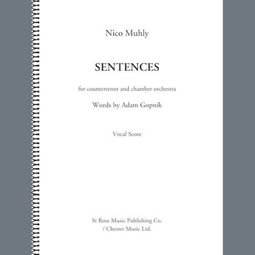 Easily Download Nico Muhly Printable PDF piano music notes, guitar tabs for Piano & Vocal. Transpose or transcribe this score in no time - Learn how to play song progression.