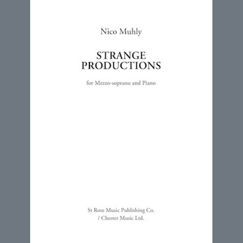 Easily Download Nico Muhly Printable PDF piano music notes, guitar tabs for Piano & Vocal. Transpose or transcribe this score in no time - Learn how to play song progression.