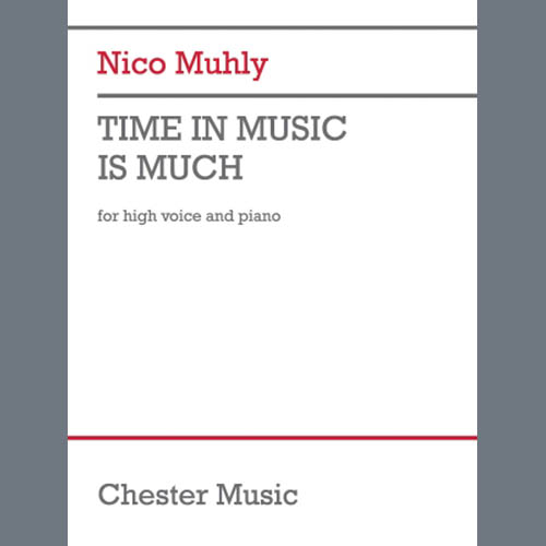 Easily Download Nico Muhly Printable PDF piano music notes, guitar tabs for Piano & Vocal. Transpose or transcribe this score in no time - Learn how to play song progression.