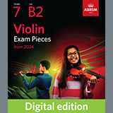Pablo De Sarasate 'Playera (Grade 7, B2, from the ABRSM Violin Syllabus from 2024)'