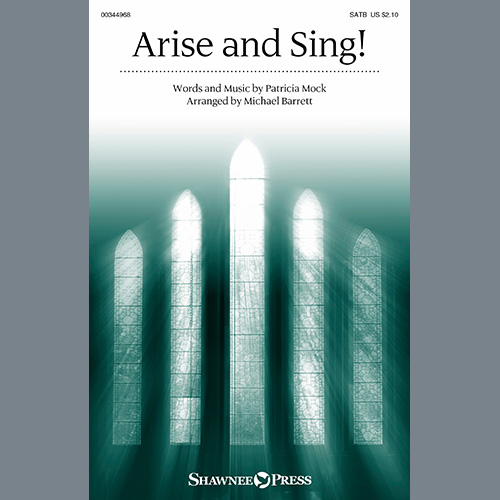 Easily Download Patricia Mock Printable PDF piano music notes, guitar tabs for SATB Choir. Transpose or transcribe this score in no time - Learn how to play song progression.