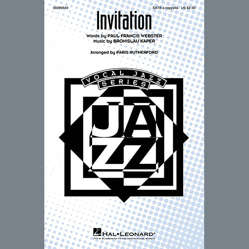 Easily Download Paul Francis Webster and Bronislau Kaper Printable PDF piano music notes, guitar tabs for SATB Choir. Transpose or transcribe this score in no time - Learn how to play song progression.