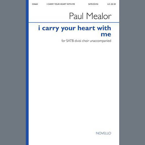 Easily Download Paul Mealor Printable PDF piano music notes, guitar tabs for SATB Choir. Transpose or transcribe this score in no time - Learn how to play song progression.