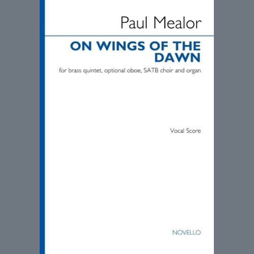 Easily Download Paul Mealor Printable PDF piano music notes, guitar tabs for SATB Choir. Transpose or transcribe this score in no time - Learn how to play song progression.