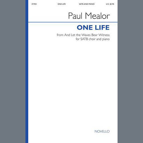 Easily Download Paul Mealor Printable PDF piano music notes, guitar tabs for SATB Choir. Transpose or transcribe this score in no time - Learn how to play song progression.