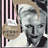 Peggy Lee 'Why Don't You Do Right (Get Me Some Money, Too!)'