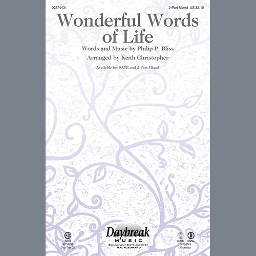 Easily Download Philip P. Bliss Printable PDF piano music notes, guitar tabs for 2-Part Choir. Transpose or transcribe this score in no time - Learn how to play song progression.