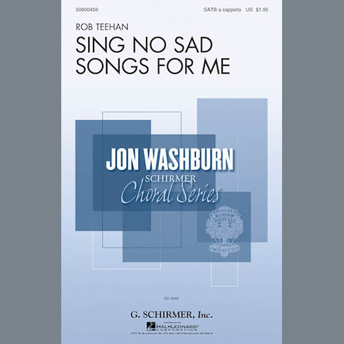 Easily Download Rob Teehan Printable PDF piano music notes, guitar tabs for SATB Choir. Transpose or transcribe this score in no time - Learn how to play song progression.