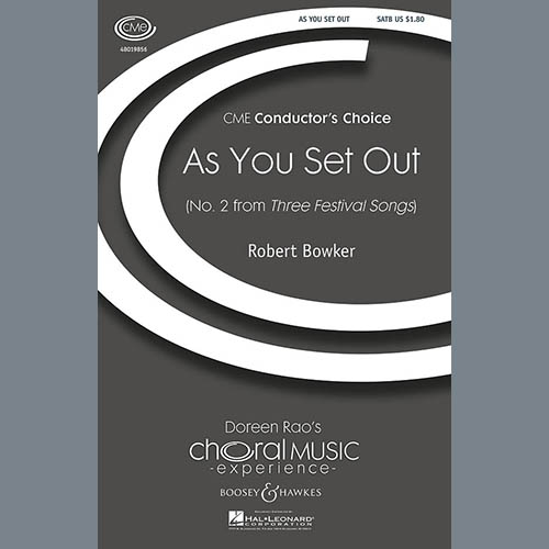 Easily Download Robert Bowker Printable PDF piano music notes, guitar tabs for SATB Choir. Transpose or transcribe this score in no time - Learn how to play song progression.