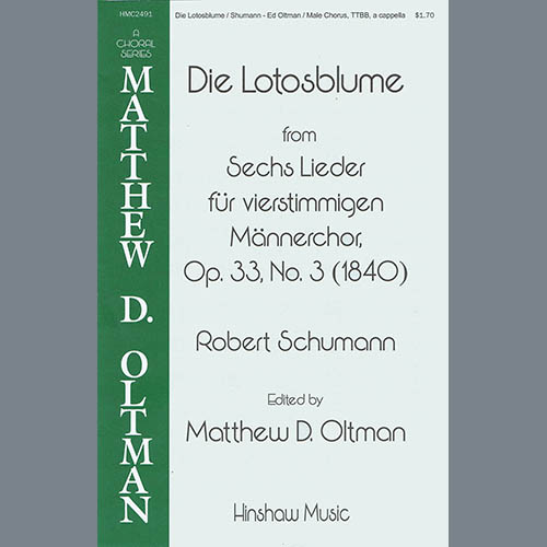 Easily Download Robert Schumann Printable PDF piano music notes, guitar tabs for TTBB Choir. Transpose or transcribe this score in no time - Learn how to play song progression.