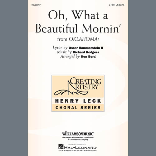 Easily Download Rodgers & Hammerstein Printable PDF piano music notes, guitar tabs for 2-Part Choir. Transpose or transcribe this score in no time - Learn how to play song progression.