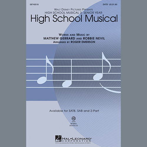 Easily Download Roger Emerson Printable PDF piano music notes, guitar tabs for 2-Part Choir. Transpose or transcribe this score in no time - Learn how to play song progression.