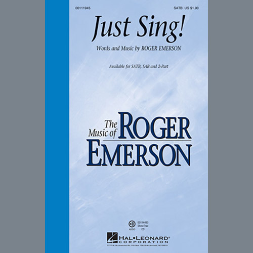 Easily Download Roger Emerson Printable PDF piano music notes, guitar tabs for SATB Choir. Transpose or transcribe this score in no time - Learn how to play song progression.