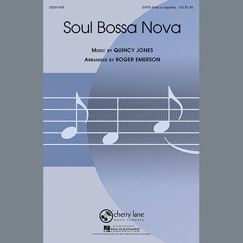 Easily Download Roger Emerson Printable PDF piano music notes, guitar tabs for SATB Choir. Transpose or transcribe this score in no time - Learn how to play song progression.