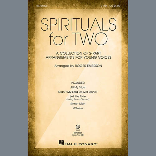 Easily Download Roger Emerson Printable PDF piano music notes, guitar tabs for 2-Part Choir. Transpose or transcribe this score in no time - Learn how to play song progression.