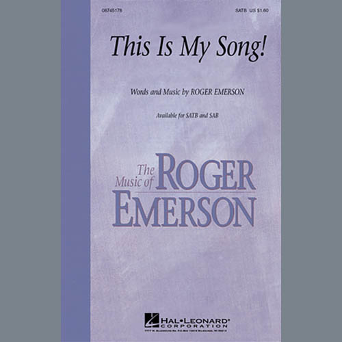 Easily Download Roger Emerson Printable PDF piano music notes, guitar tabs for SAB Choir. Transpose or transcribe this score in no time - Learn how to play song progression.