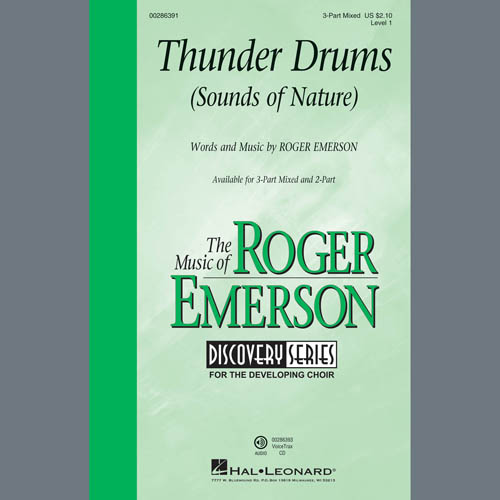 Easily Download Roger Emerson Printable PDF piano music notes, guitar tabs for 2-Part Choir. Transpose or transcribe this score in no time - Learn how to play song progression.