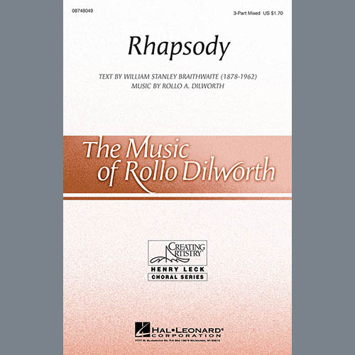 Easily Download Rollo Dilworth Printable PDF piano music notes, guitar tabs for 3-Part Mixed Choir. Transpose or transcribe this score in no time - Learn how to play song progression.