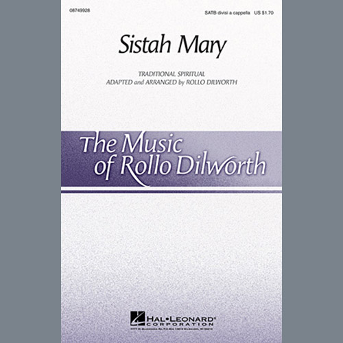 Easily Download Rollo Dilworth Printable PDF piano music notes, guitar tabs for SATB Choir. Transpose or transcribe this score in no time - Learn how to play song progression.