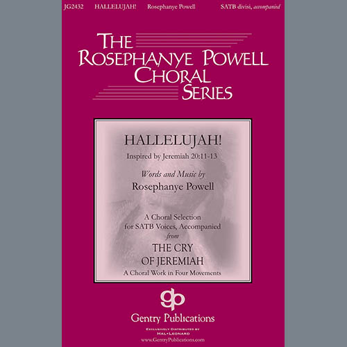 Easily Download Rosephanye Powell Printable PDF piano music notes, guitar tabs for SATB Choir. Transpose or transcribe this score in no time - Learn how to play song progression.