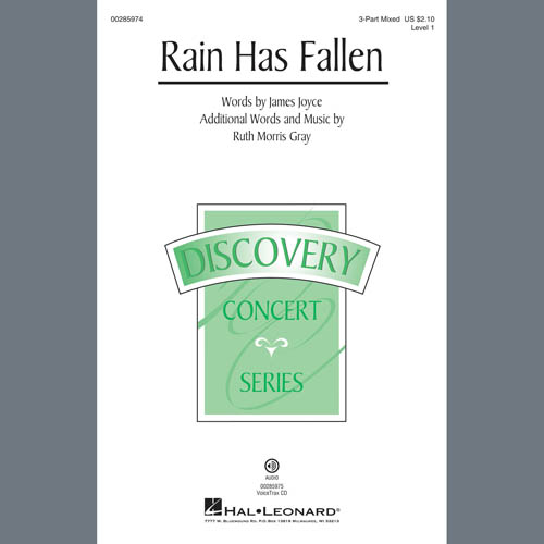 Easily Download Ruth Morris Gray Printable PDF piano music notes, guitar tabs for 3-Part Mixed Choir. Transpose or transcribe this score in no time - Learn how to play song progression.