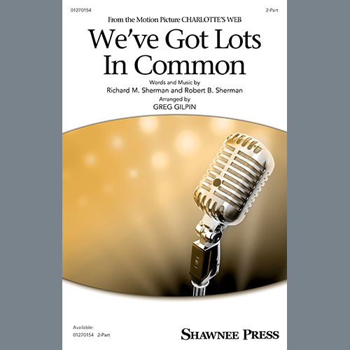 Easily Download Sherman Brothers Printable PDF piano music notes, guitar tabs for 2-Part Choir. Transpose or transcribe this score in no time - Learn how to play song progression.