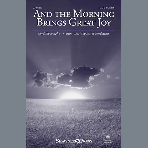 Easily Download Stacey Nordmeyer Printable PDF piano music notes, guitar tabs for SATB Choir. Transpose or transcribe this score in no time - Learn how to play song progression.