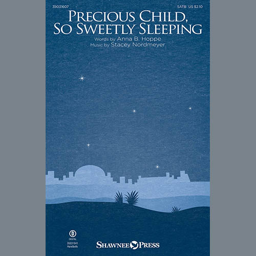 Easily Download Stacey Nordmeyer Printable PDF piano music notes, guitar tabs for SATB Choir. Transpose or transcribe this score in no time - Learn how to play song progression.