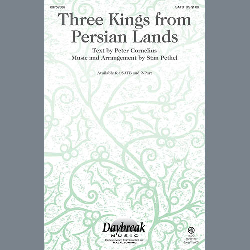 Easily Download Stan Pethel Printable PDF piano music notes, guitar tabs for SATB Choir. Transpose or transcribe this score in no time - Learn how to play song progression.