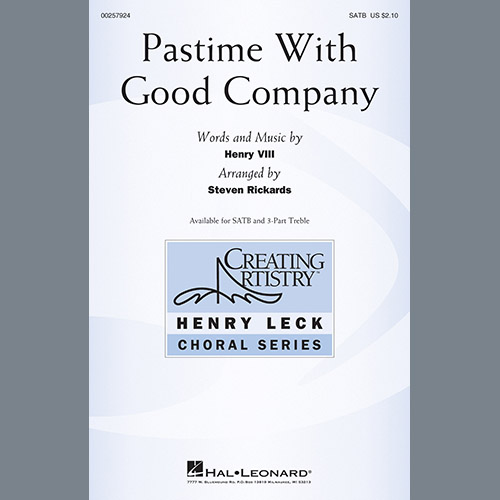 Easily Download Steven Rickards Printable PDF piano music notes, guitar tabs for SATB Choir. Transpose or transcribe this score in no time - Learn how to play song progression.