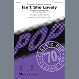 Stevie Wonder 'Isn't She Lovely (arr. Ed Lojeski)'