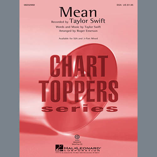 Easily Download Taylor Swift Printable PDF piano music notes, guitar tabs for SSA Choir. Transpose or transcribe this score in no time - Learn how to play song progression.