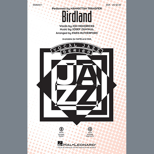 Easily Download The Manhattan Transfer Printable PDF piano music notes, guitar tabs for SSA Choir. Transpose or transcribe this score in no time - Learn how to play song progression.