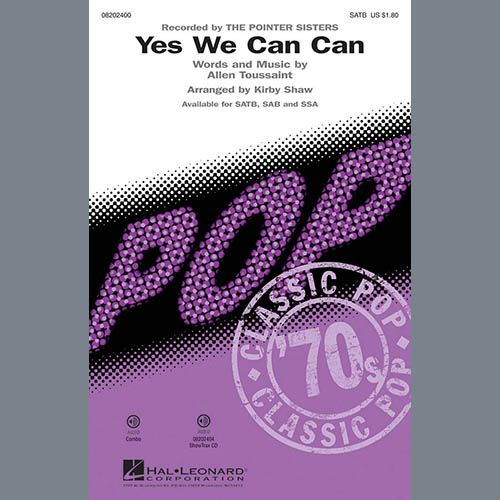 Easily Download The Pointer Sisters Printable PDF piano music notes, guitar tabs for SSA Choir. Transpose or transcribe this score in no time - Learn how to play song progression.