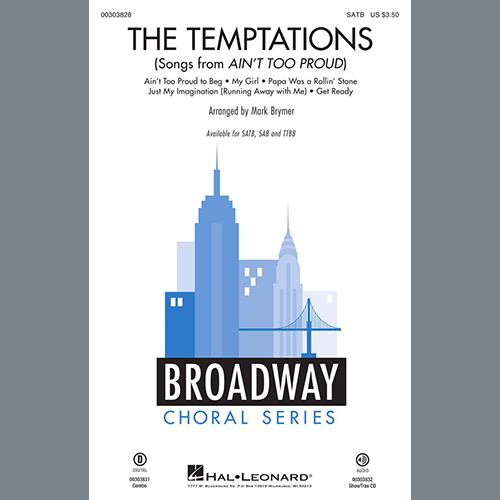 Easily Download The Temptations Printable PDF piano music notes, guitar tabs for TTBB Choir. Transpose or transcribe this score in no time - Learn how to play song progression.