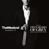 The Weeknd 'Earned It (from 'Fifty Shades Of Grey')'
