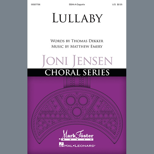 Easily Download Thomas Dekker and Matthew Emery Printable PDF piano music notes, guitar tabs for SSAA Choir. Transpose or transcribe this score in no time - Learn how to play song progression.