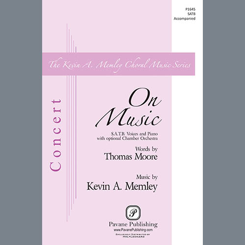 Easily Download Thomas Moore and Kevin A. Memley Printable PDF piano music notes, guitar tabs for SATB Choir. Transpose or transcribe this score in no time - Learn how to play song progression.