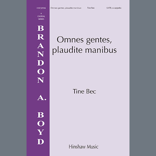 Easily Download Tine Bec Printable PDF piano music notes, guitar tabs for SATB Choir. Transpose or transcribe this score in no time - Learn how to play song progression.